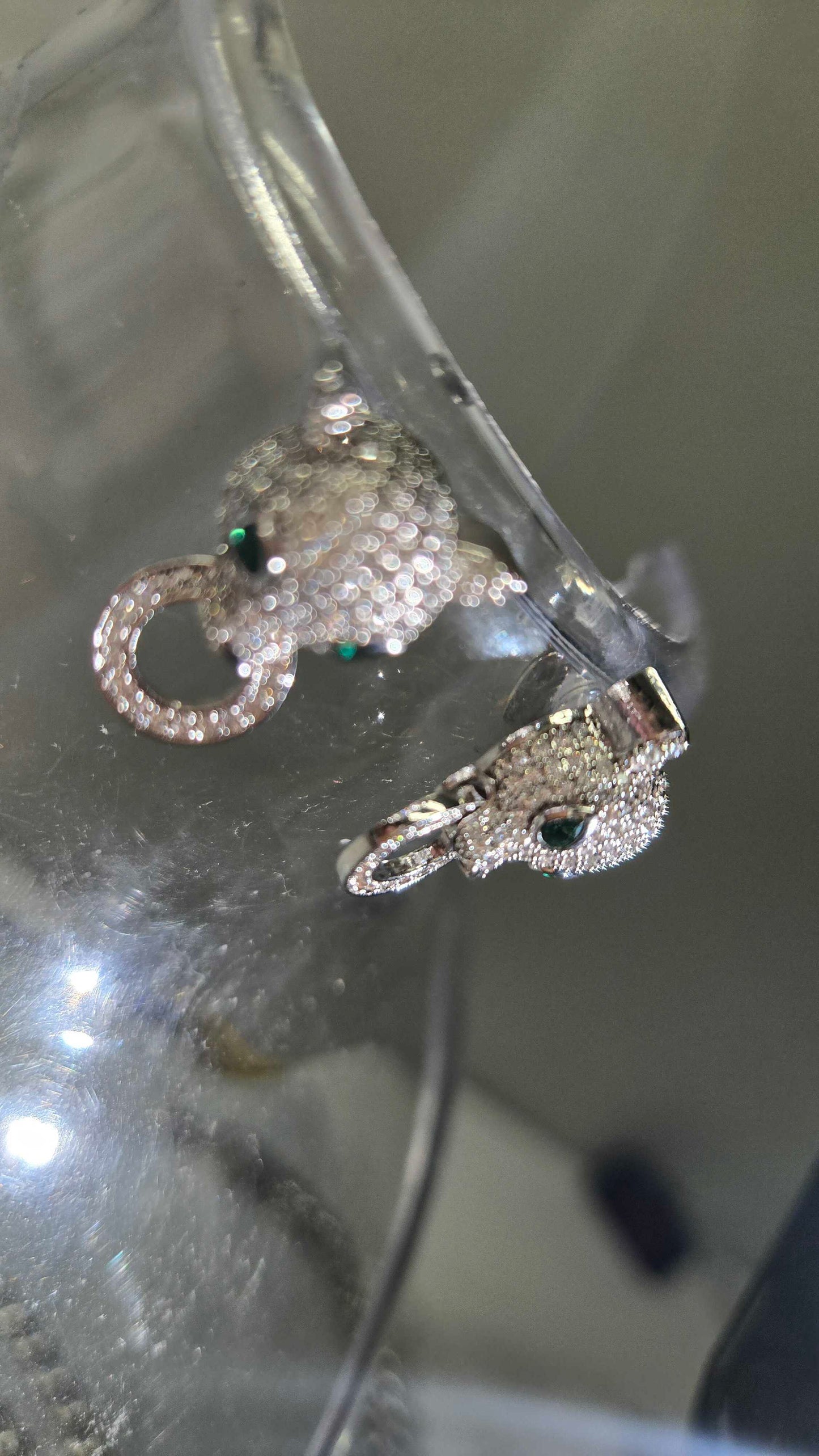 Eye Candy Jaquar Cubic Zirconia Earrings