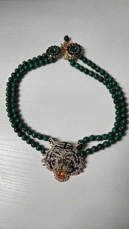 Green Agate Tiger Stone Eye Candy LA
