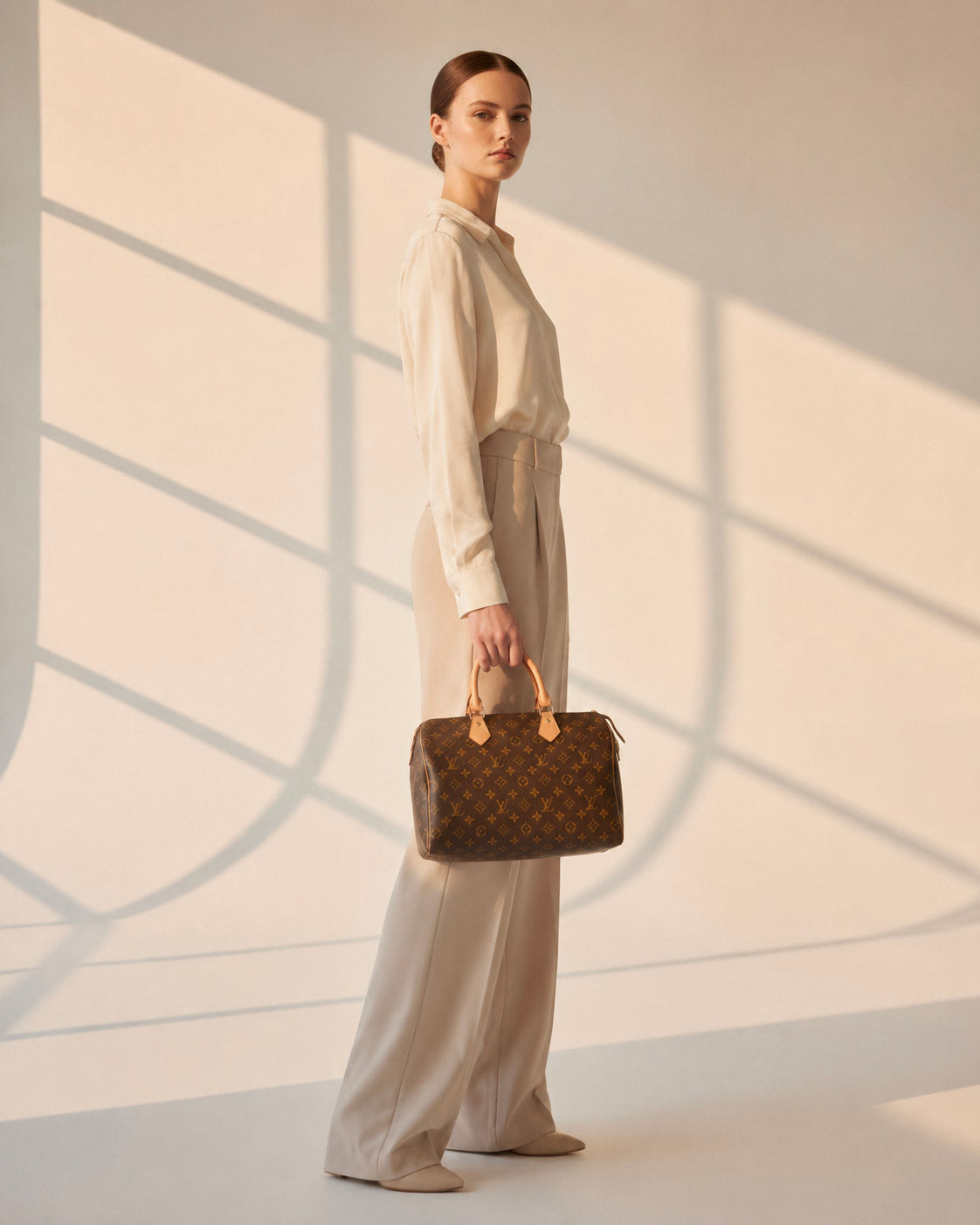 Heritage Monogram Mini Satchel