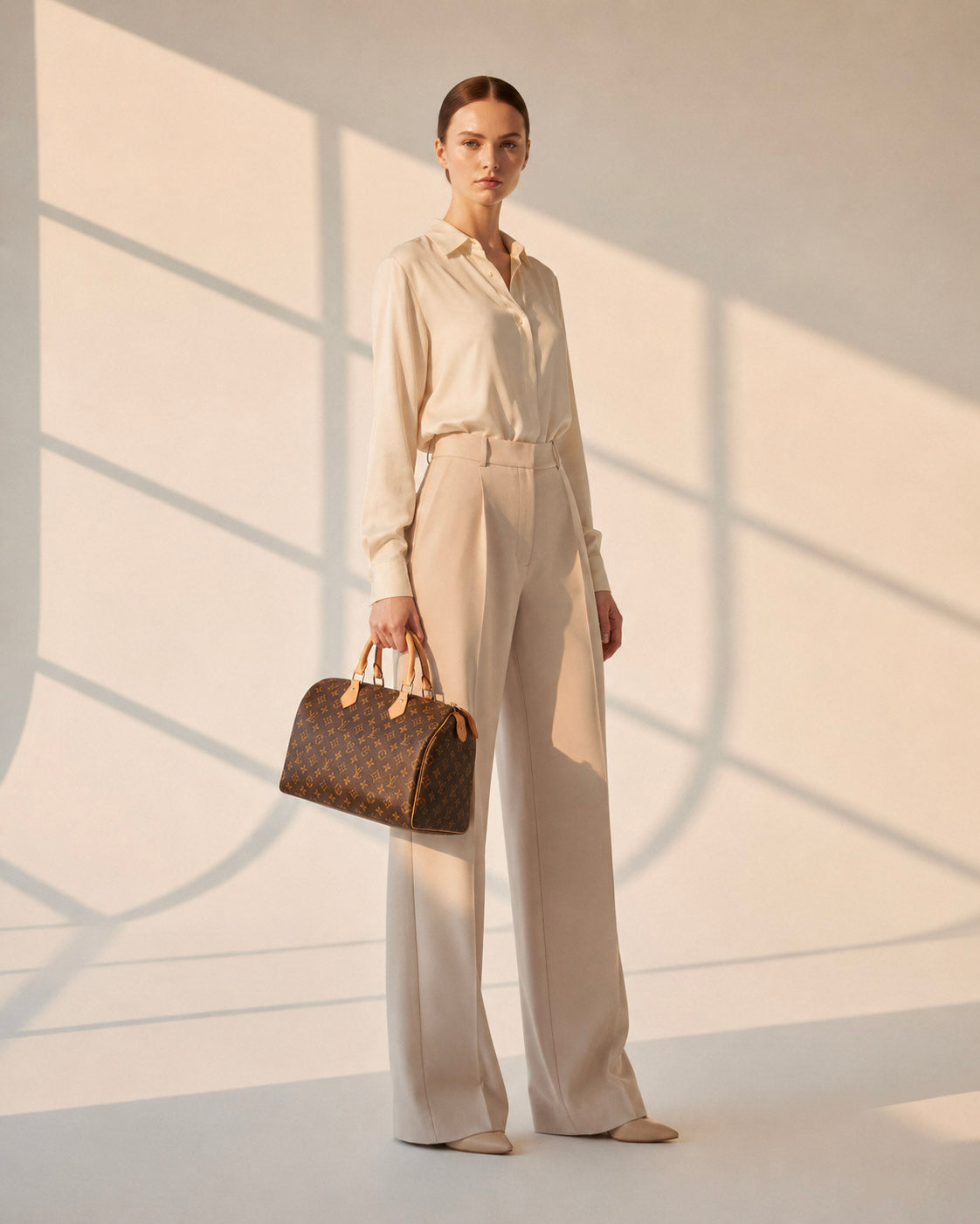 Heritage Monogram Mini Satchel