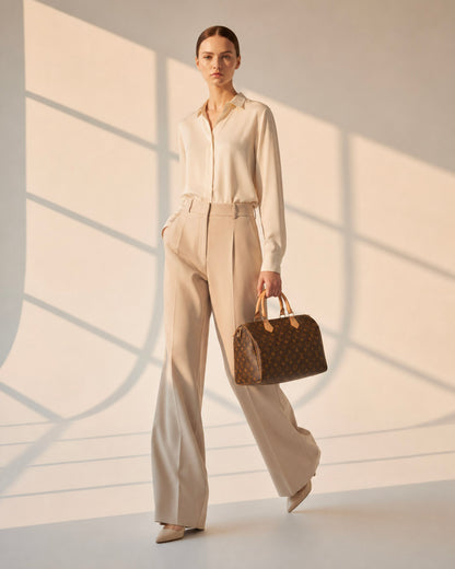 Heritage Monogram Mini Satchel