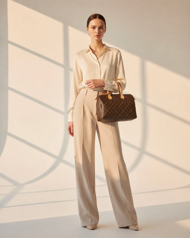 Heritage Monogram Mini Satchel