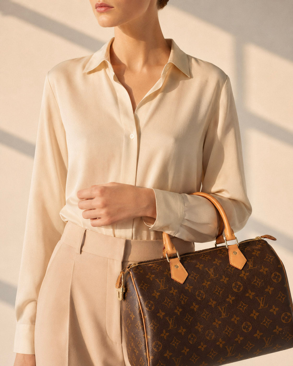 Heritage Monogram Mini Satchel