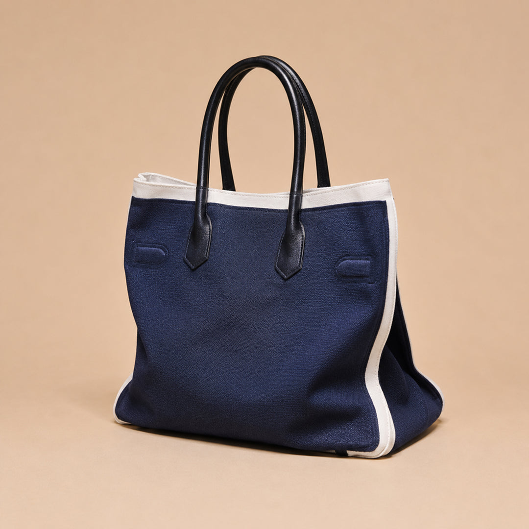 Maison Navy Canvas Tote