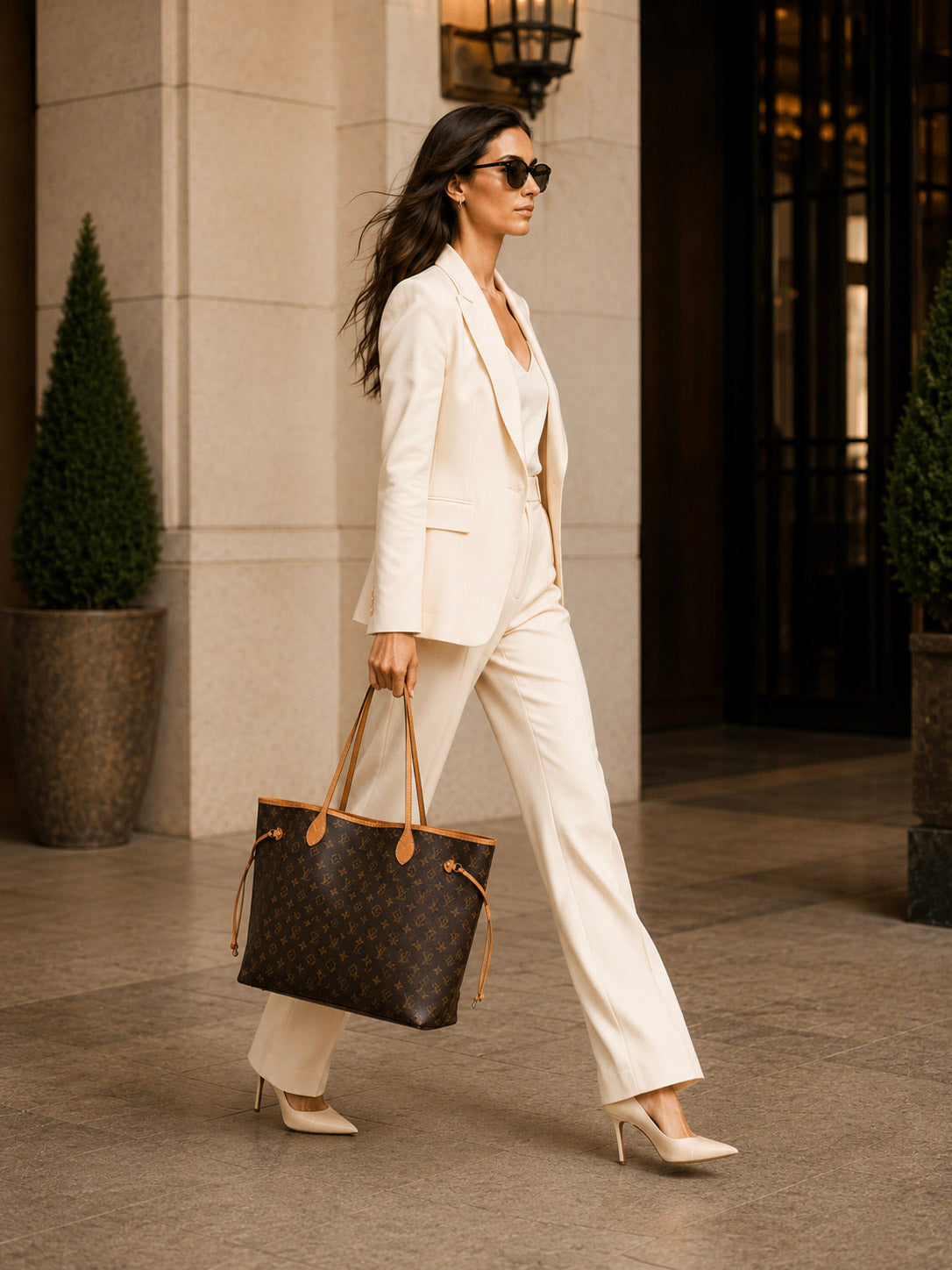 Heritage Monogram Open Tote