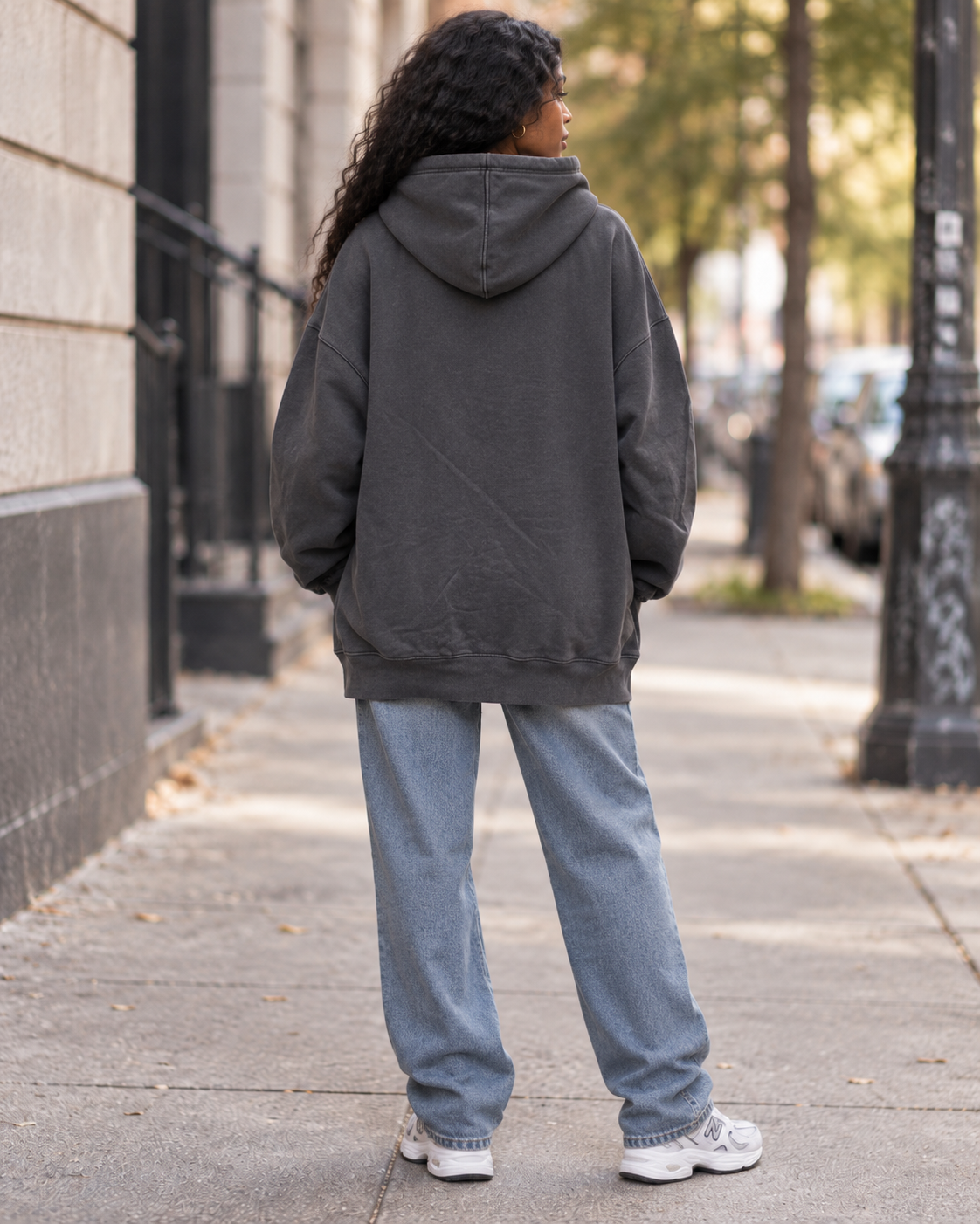 Be Kind Graphic Hoodie – Slate Grey