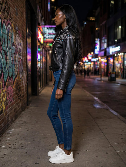 The Heritage Bling Moto Jacket