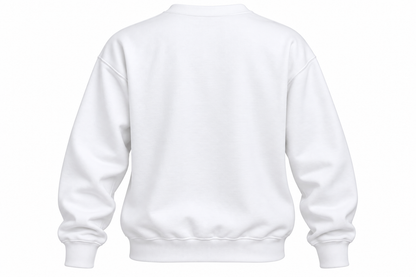 Beverly Hills - White Oversized Crewneck