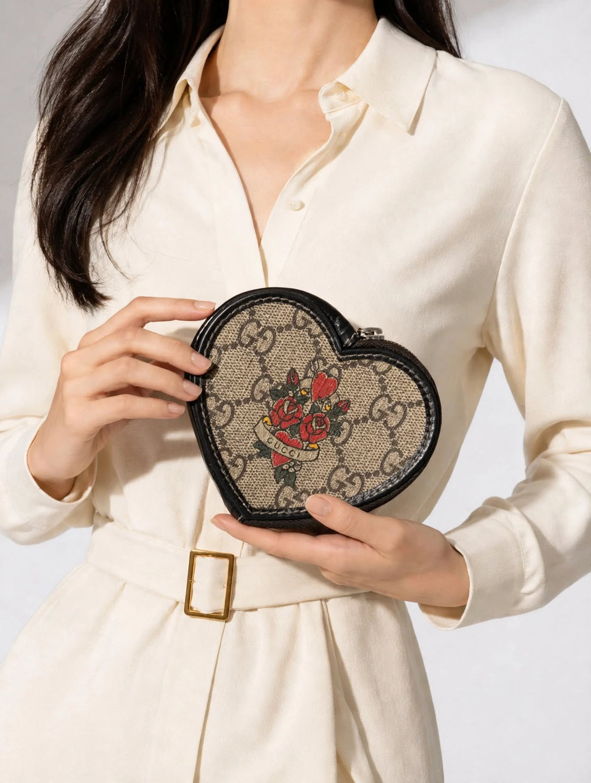 Gucci Heart Coin Purse