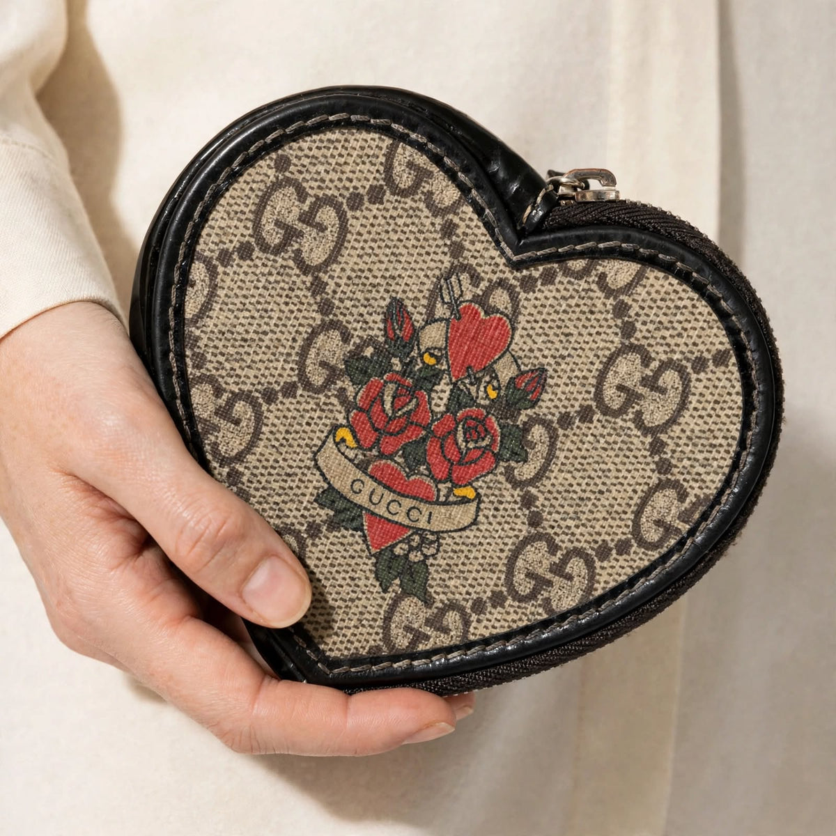 Gucci Heart Coin Purse