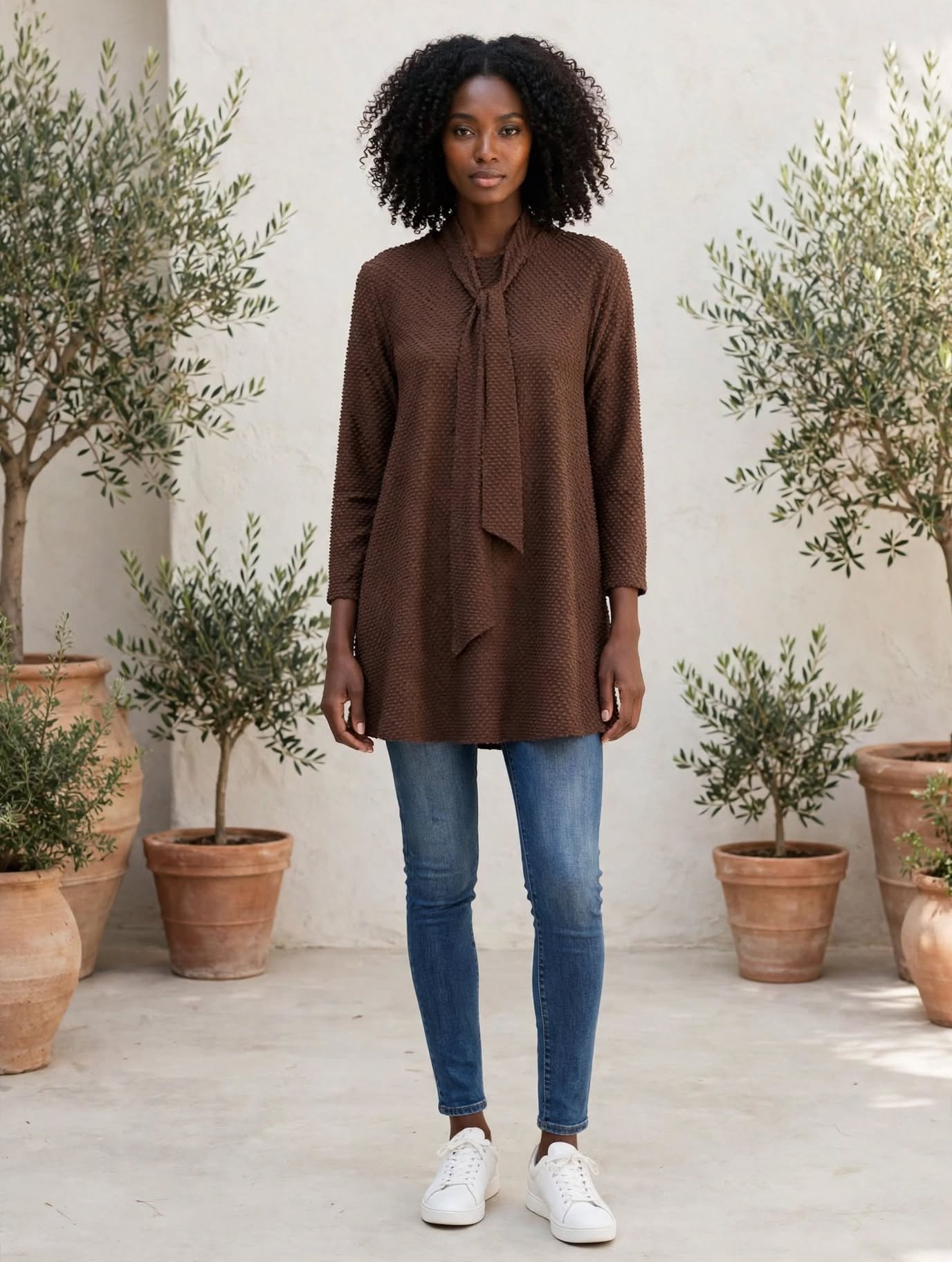 The Heritage Tie-Neck Tunic