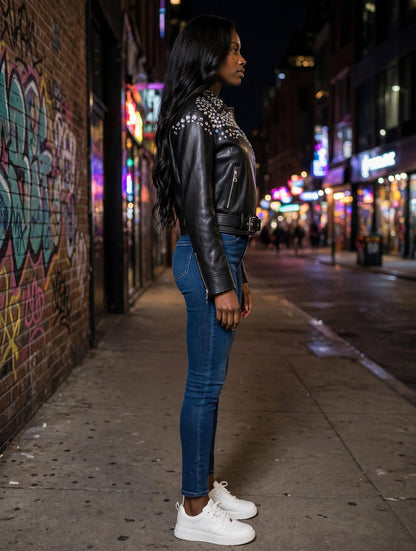 The Heritage Bling Moto Jacket
